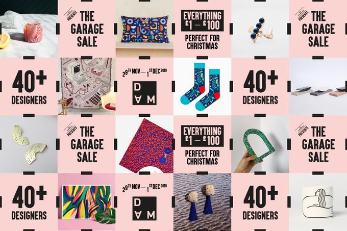 This Friday - Sunday - <a href="/The_Poundshop/">The Poundshop</a> 's Garage Sale is opening up downstairs at <a href="/motherlondon/">Mother London</a> in Redchurch St, #Shoreditch - products from over 40 British designers priced from £1 to £100 londonpopups.com/2019/11/the-ga…