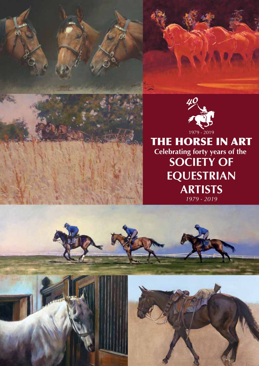 Get our 40th Anniversary Book here. Just £23 inc UK P&amp;P An ideal Christmas Present! equestrianartists.co.uk/index.php/sea-…