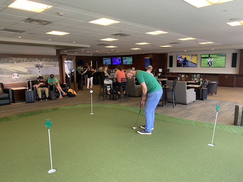 CouplePutts's tweet image. With holiday travel &amp;amp; snow in the forecast, it only makes sense to share a hidden putting option at our home airport in MN. The @PGAmsp  provides a chill respite &amp;amp; a place to practice while traveling to &amp;amp; through @mspairport  #minigolf #putting wp.me/p75eKX-2mS