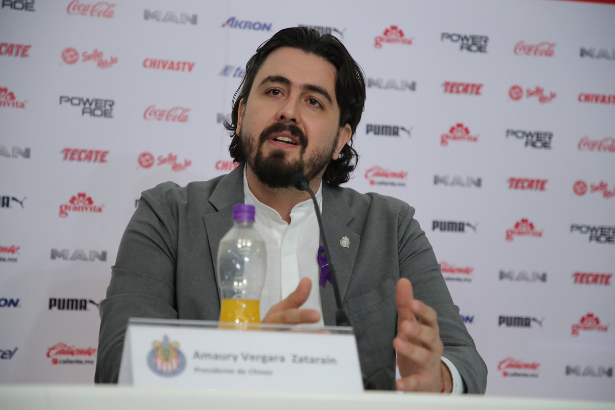 Chivas's tweet image. 🔴⚪️ "Yo le hice una promesa muy especial a mi padre y no pienso descansar hasta cumplirla", @Amauryvz.