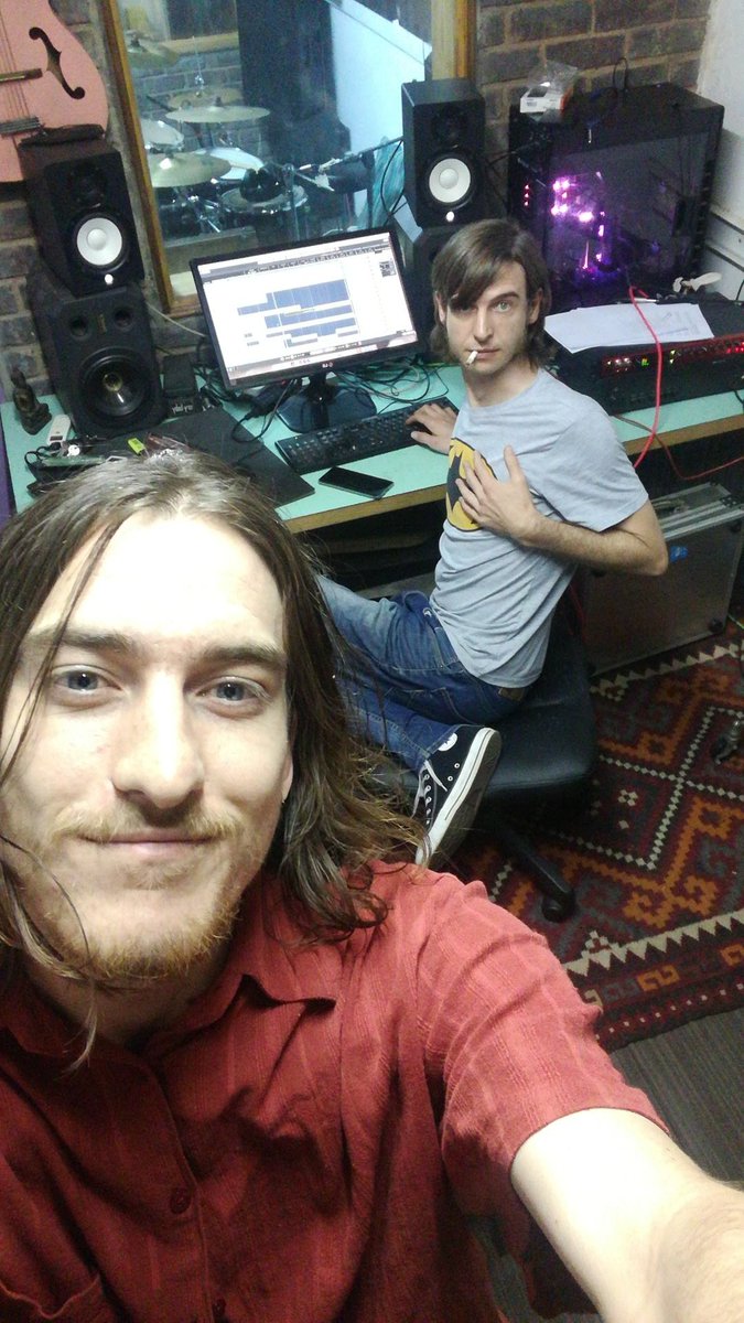 timusician's tweet image. In the studio smashing drum tracks outta the park for @LovePollinator . Next year we're gonna hit you with a lot of music 🌼🌻🏵️🌺🌺🌷🌹🌼🏵️🌻🌺🥀🌼🌷🏵️🌷🌻🌷