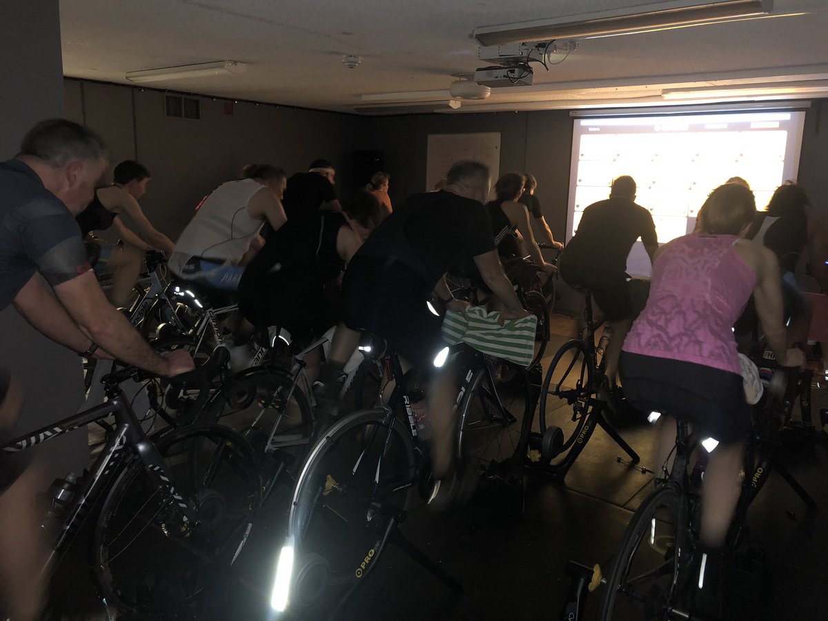 elitecyclinguk's tweet photo. An amazing night last night with @dulwichparagon @Turbobeatuk but that’s not the only session and tonight and Thursday we go again with the best turbo classes around #eccoaching #selfloops #ecperformance #paincave https://t.co/5zaq9c4E8a