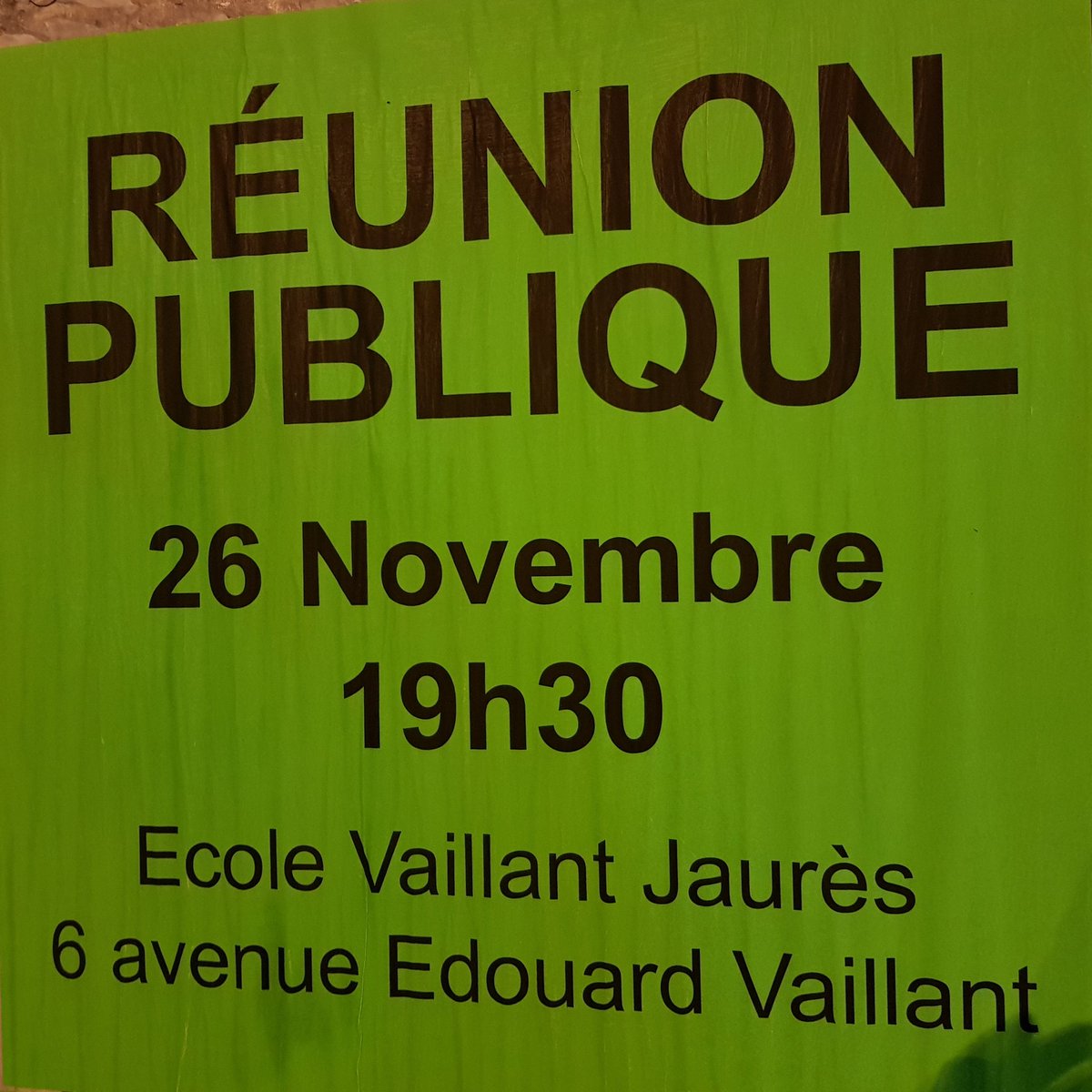 Jour J : #RéunionPublique - École Vaillant Jaurès - RDV à 19h30

Venez nombreux pour échanger avec @iacovellixavier !
Il répondra à toutes vos questions sur le projet pour #Suresnes du rassemblement #SuresnesPourSeuleAmbition.

#Municipales2020
#Suresnes2020
#CitéJardins