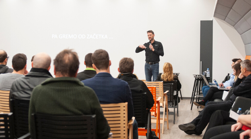 Dewesoft's tweet photo. At a #HardwareSTART conference, focusing on how to grow business, president and co-founder of #Dewesoft, Jure Knez, said: “Information technology has made business easier and the market more competitive. The time to set up hardware #startups is now better than ever. ” https://t.co/WBgxza90bQ
