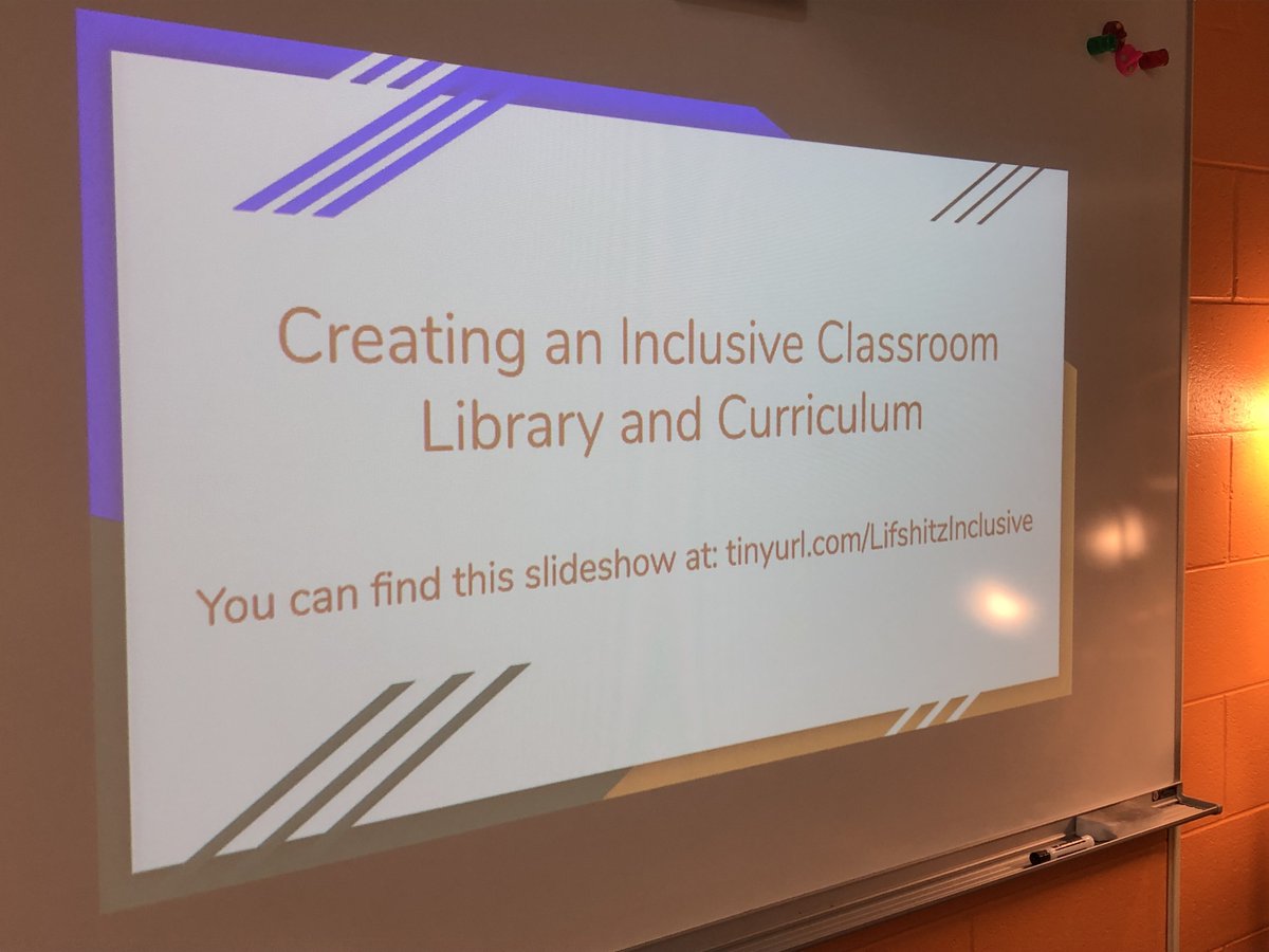 Today I ran some PD with a small group of incredible teachers in my own school. We tackled the idea of creating inclusive classroom libraries and curriculum. We started with the what and why of inclusive classroom libraries and curriculum, but then we really dug in.