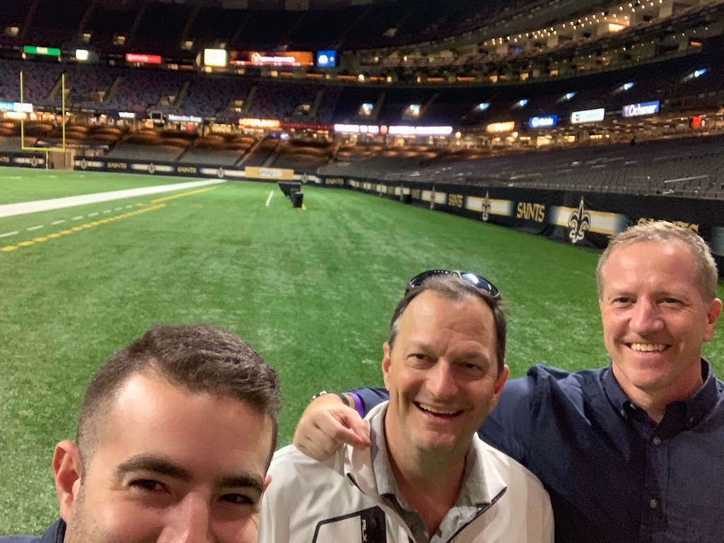 Stewart_Sports's tweet photo. The STEWART Sports and Events #CFP2020 Planning Team was in New Orleans last week for the final 2019 Production Meeting. Looking forward to being on the ground in January to make it happen. @StewartInc #NOLA2020 #CFBPlayoff @CFBPlayoff https://t.co/17tNuugvOX