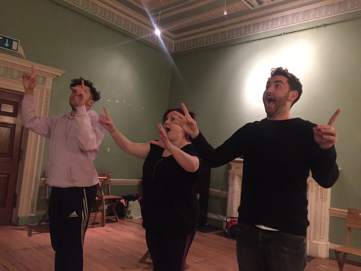 Santa’s Elves and the Shoemaker rehearsals are well underway. Our tour begins in <a href="/Theatrepaignton/">Palace Theatre Paignton</a> this Saturday. Catch the show this December at <a href="/FairfieldHalls/">Fairfield Halls Fan</a> @HallCobham