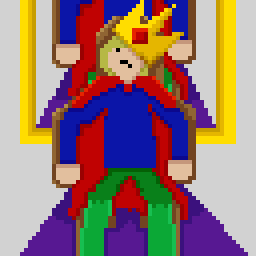 Is this how #royalty is? #pixelart #pixel_dailies #aseprite @Pixel_Dailies https://t.co/oZFegTzTt1<a href="/tag/royalty"class="tags">#royalty</a><a href="/tag/pixelart"class="tags">#pixelart</a><a href="/tag/pixel_dailies"class="tags">#pixel_dailies</a><a href="/tag/aseprite"class="tags"><span>#aseprite</span></a>