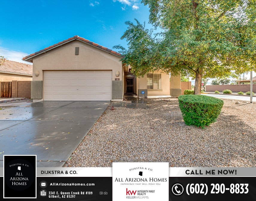 AllArizonaHomes's tweet photo. JUST LISTED!
1,146 Sq Ft, 3 bed home on cul-de-sac lot in #Tolleson. Huge family room, big island kitchen with breakfast area, master retreat with walk-in closet, gorgeous backyard with lush low maintenance landscaping. $0 down financing available.
https://t.co/AtYUtacgux https://t.co/lbWPOMJTki