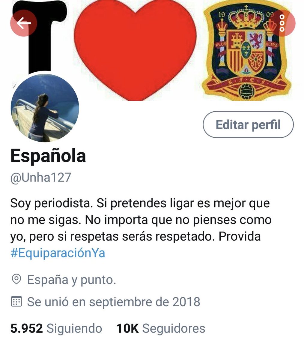 Mi hermana <a href="/Unha127/">Española</a> ha llegado a 10.000 seguidores.Enhorabuena y no me extraña por ser muy buena gente,muy vasca(ayvalaostia) ,súper española y muy Facha !!