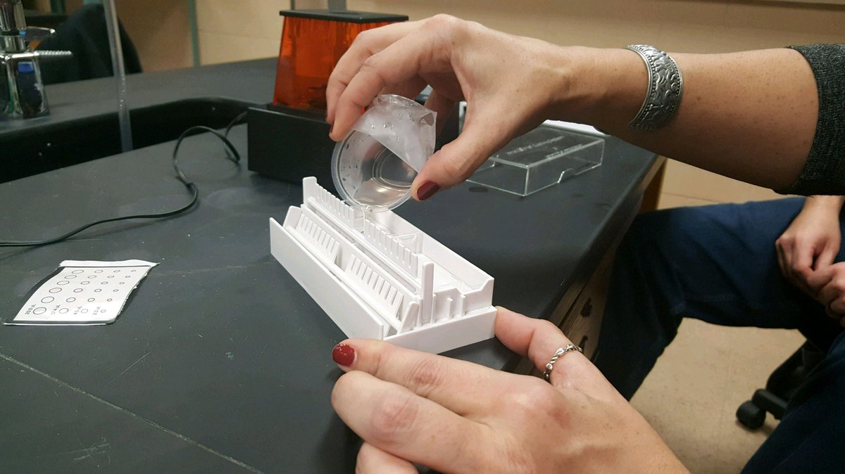 CVSciTech's tweet photo. #biology #teachers workshop @LycomingCollege is a wealth of information & resources to help us provide better science experiences for our @CVBuckskins #stdnts #electrophoresis #DNA #science @MiniOneSystem @BioRad @BIOINTERACTIVE https://t.co/O5K0HeIciO