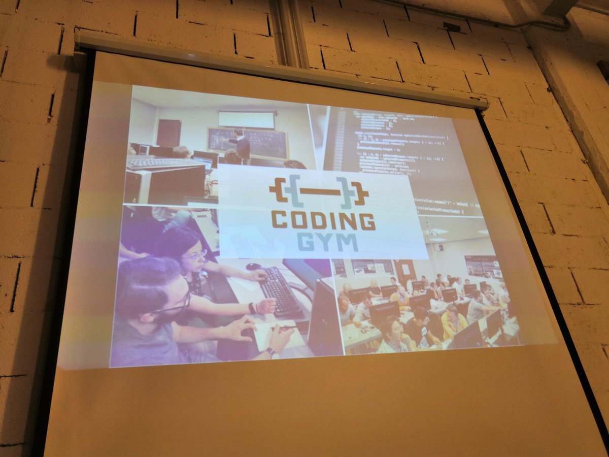 Tinux80's tweet image. 💪 #CodingGym it's going to start!
Powered by @coding_gym
#challenge #Coding #programming #Puzzles
With @rmistaken @beppeplata @giannirg