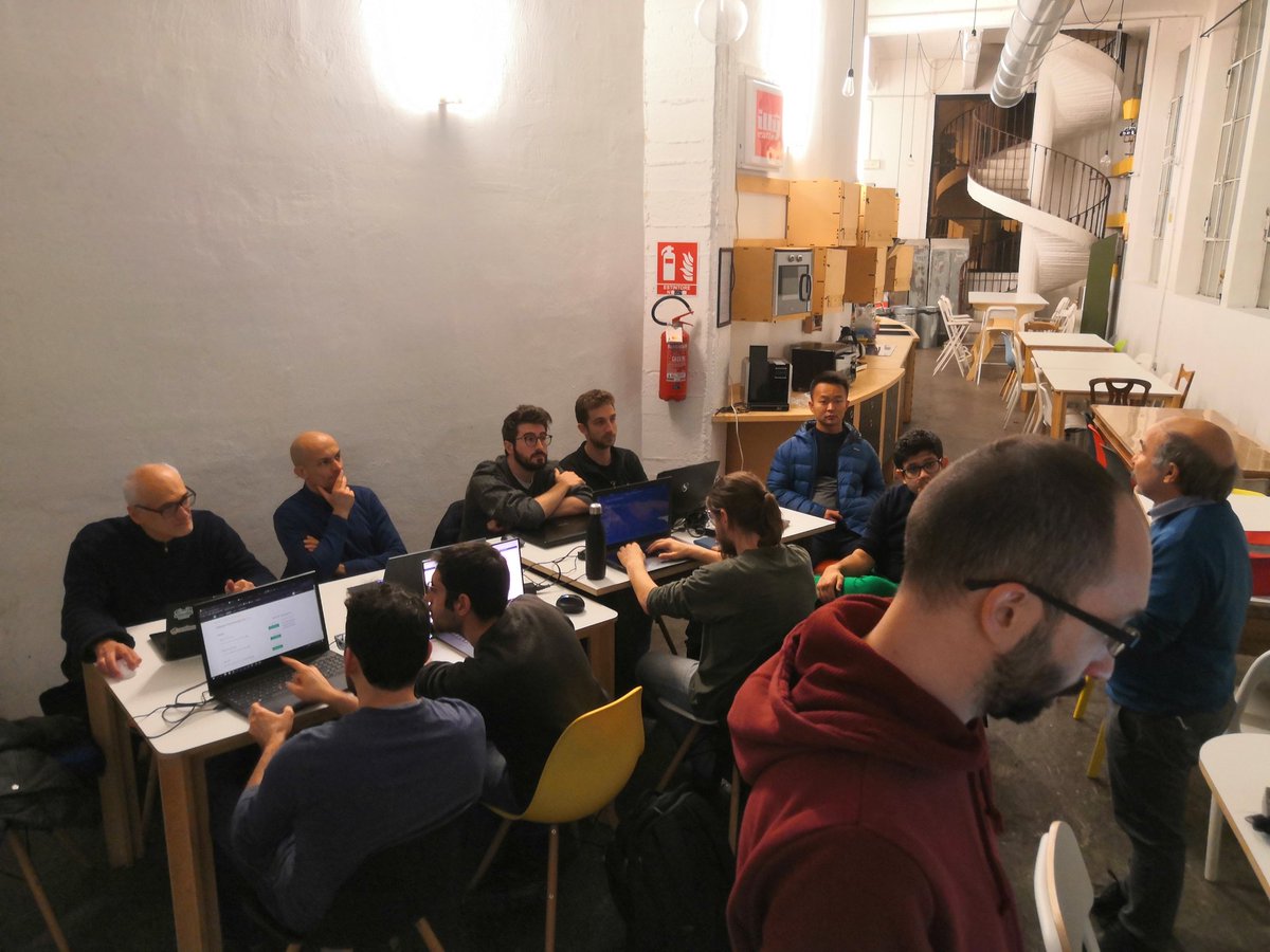 Tinux80's tweet image. 💪 #CodingGym it's going to start!
Powered by @coding_gym
#challenge #Coding #programming #Puzzles
With @rmistaken @beppeplata @giannirg