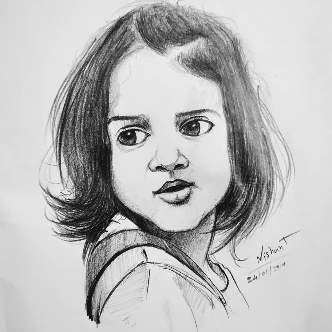 Sketch.. 🖌✏🎨 
#pencil #sketch #portrait #drawing #artwork #sketchbook #girlsketch #artoftheday #Tweethearts #art #india