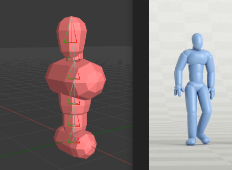 SketchpunkLabs's tweet photo. Building a new procedural system... Can you guess what I'm makin and where I got the idea from ? Teehee. If things works out as planned, I'll have a new level of flexibility for IK / animation testing / demos 🏃‍♂️🏃‍♀️🚶‍♀️🧍‍♀️🧎‍♀️👨‍🦯🦖👾

#webgl #javascript #gamedev #animation #ikrig https://t.co/kUw644avT7