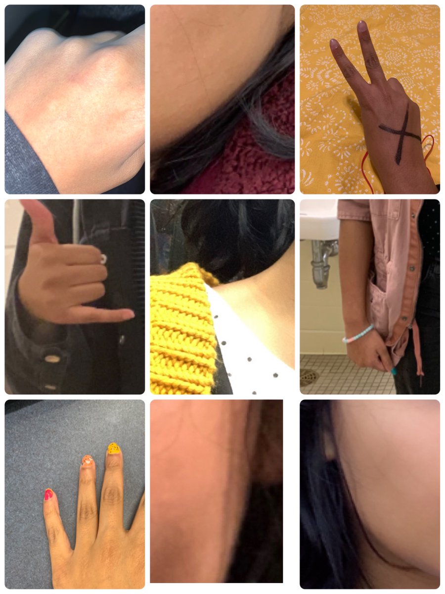 also: even under bright lighting you can still tell that a dark skinned person has dark skin. we don’t look caucasian in bright lighting - try using flash photos as reference. here’s some unedited photos of my skin under different lighting, i still look brown in all of them