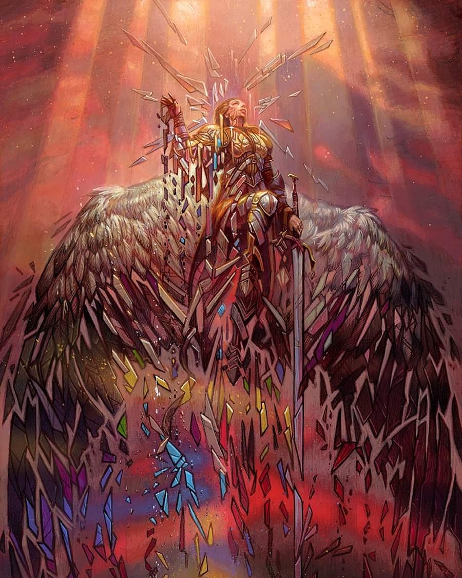 chrisseamanart's tweet photo. Newest card art I did for #MagicTheGathering #mtg #pathtoexile #magicfest2020 #promo https://t.co/Xm4esUdr2T