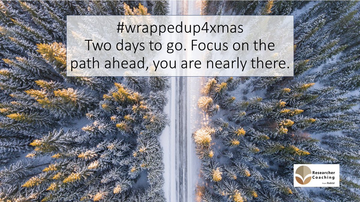 researchercoach's tweet photo. Focus on the path ahead #wrappedup4xmas #project #productivity #phdchat #ecrchat #xmas #christmas #finished #writing #thesis #research #researcher https://t.co/FaGSyZmtHC