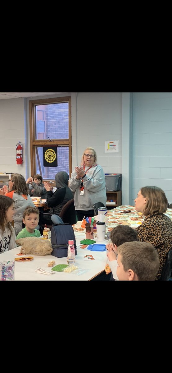 BlackPartridge_'s tweet photo. Students and staff at Black Partridge celebrated a Thanksgiving together with a school-wide meal. Each of the classes contributed something special to the meal. https://t.co/4p1BMf7Qsn