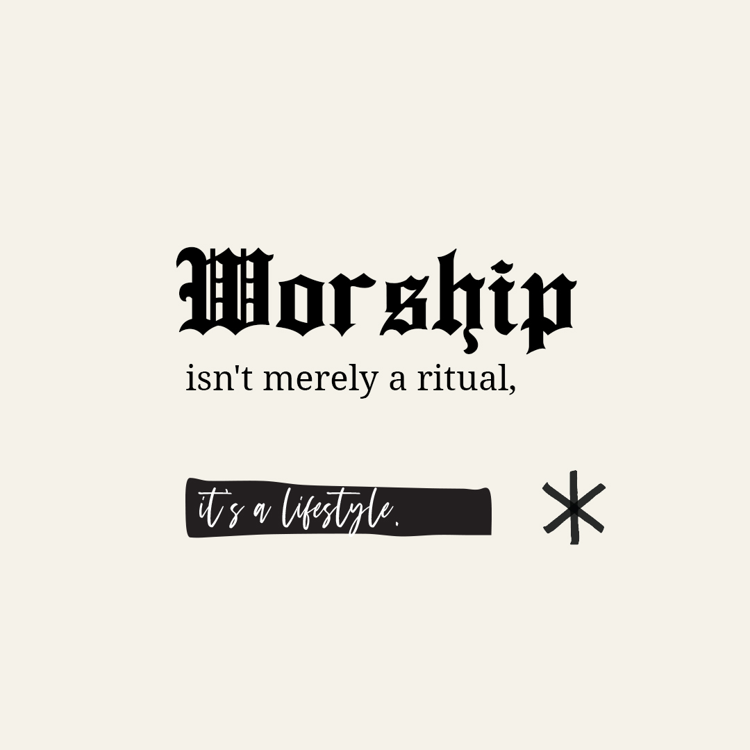 LookoutMagazine's tweet image. ✖️ Worship—Why? 
Because of who God is and what he has done.