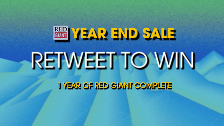 MaxonRedGiant's tweet image. YEAR END SALE GIVEAWAY | Yup, it's on!
For the next 2 weeks, follow us on Twitter and retweet our sale tweets with the #RGCYearEndSale hashtag for a chance to win a 1-yr subscription to Red Giant Complete!
We'll pick a winner EVERY 12 HOURS.
All info: redgiant.com/yes2019