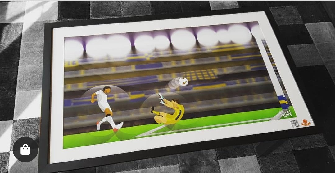 _sccpnews's tweet photo. Esses quadros aí? Muito fera. É do "Eterno Futebol" lá no Instagram. https://t.co/V994cJImGL