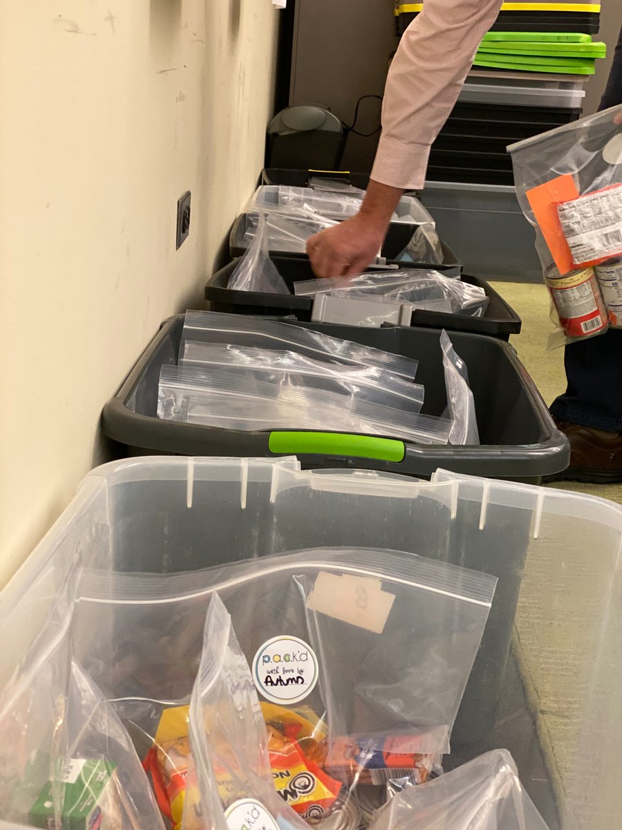 Fun time packing bags for P.A.C.K! Happy to give back to the community with <a href="/TMXCompanies/">TMX Companies</a>!