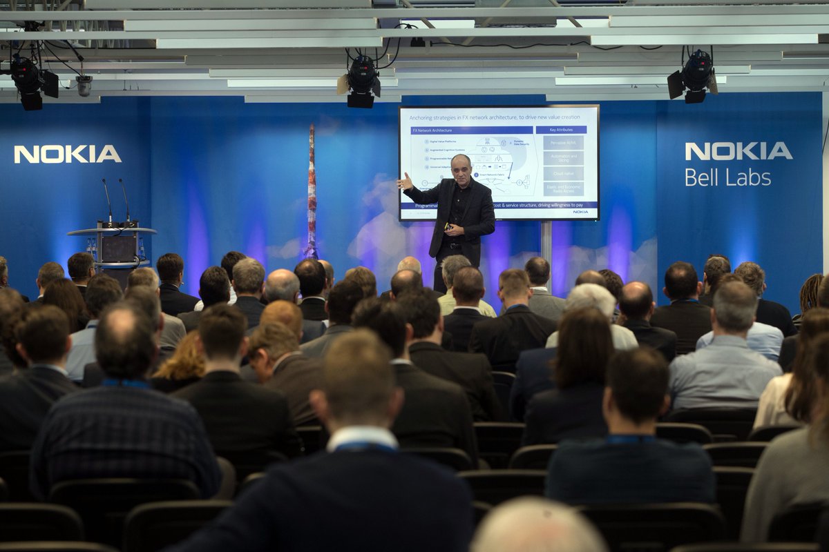 Gunter_Plappert's tweet photo. @Volker_Ziegler @BellLabs @nokia Volker, especially your speech inspired me and the customers. Very well done, it was a pleasure to listen to you! Thank you so much for being here @Nokia and @BellLabs Stuttgart. I would be happy to see you tomorrow on our #Innovation Day no. 3 at our Enterprise Customer Event. https://t.co/3Kztgv3IFf