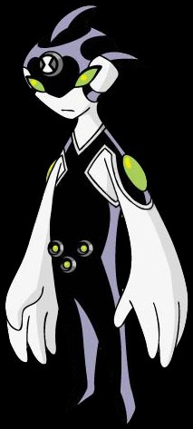 Ditto:another one of my faves! His power was always rly cool to me And the green contrasts with the black and white rly well! omniverse ditto kinda messes up the color scheme with unnecessary green but omniverse tends to do that either way hes one of my fave aliens and a ben/10