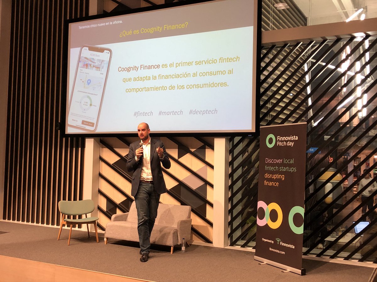 Finnovista's tweet photo. Listos para escuchar a @coognity, 👩‍💻Comprende el comportamiento #digital de tus clientes y toma las mejores decisiones empresariales. 🙌 #FPDMad https://t.co/gCeFvz56bX