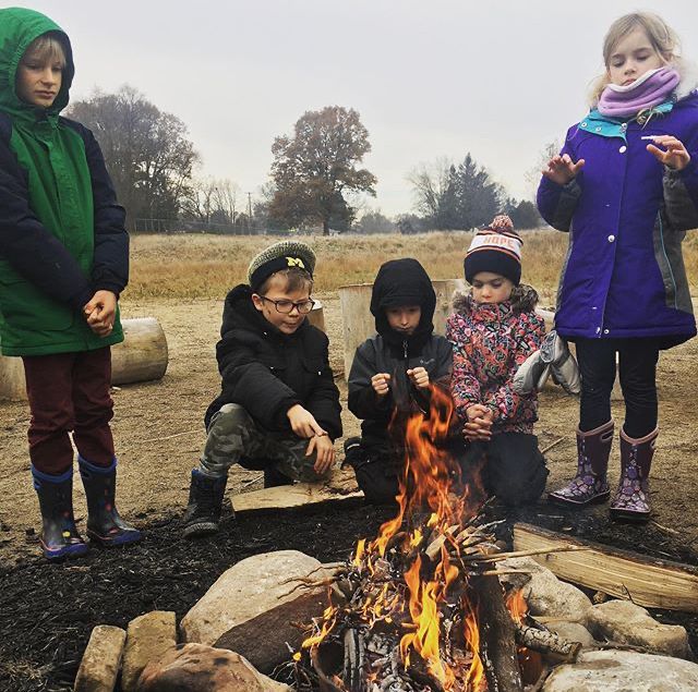 NV_Wildcats's tweet photo. Warm hands. Warm hearts. Happy Thanksgiving from Field School. #welearnoutside #fieldschool https://t.co/9KcI1RFNRr