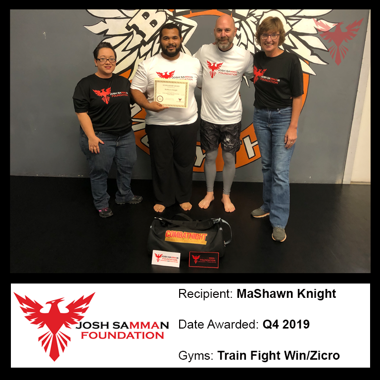Samman_Legacy's tweet photo. Congratulations to scholarship recipient
MaShawn Knight from @tfwtallahassee.
❤️Support Local Fighters❤️ .
#mma #mmafighter #scholarship #wrestling #nonprofit #bjj #bjjlifestyle #joshsamman #ufc #localfighter #sammansmash #sammansmashtheworld https://t.co/LxFDIg15P2