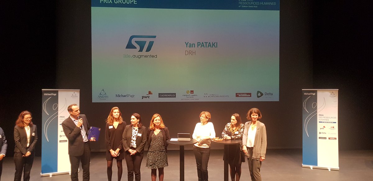 deltaassurances's tweet image. Lauréat du Prix Groupe @ST_World #PrixRH