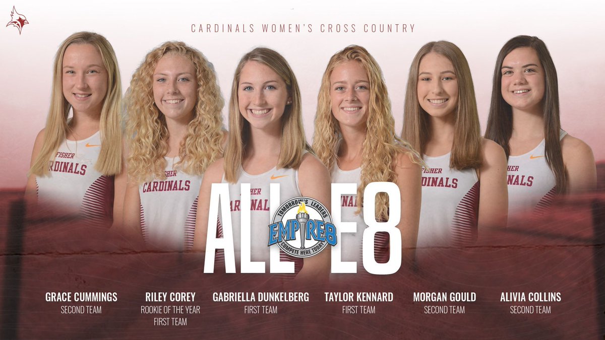 Congratulations to the ladies of <a href="/Fisher_XCTF/">St. John Fisher Cross Country and Track and Field</a> that have been named to <a href="/Empire8/">Empire 8</a> All-Conference teams this year! 👟

Read about all of this year's honorees ⬇️
buff.ly/35CWXUF

#E8XC / #GoFisher