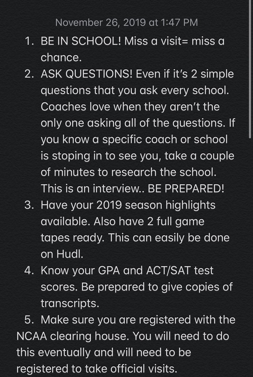 CoachJordan82's tweet photo. HIGH SCHOOL FOOTBALL RECRUITS: Please read as college coaches will be coming into your school the next couple of weeks!! https://t.co/gWpxd0PXEF