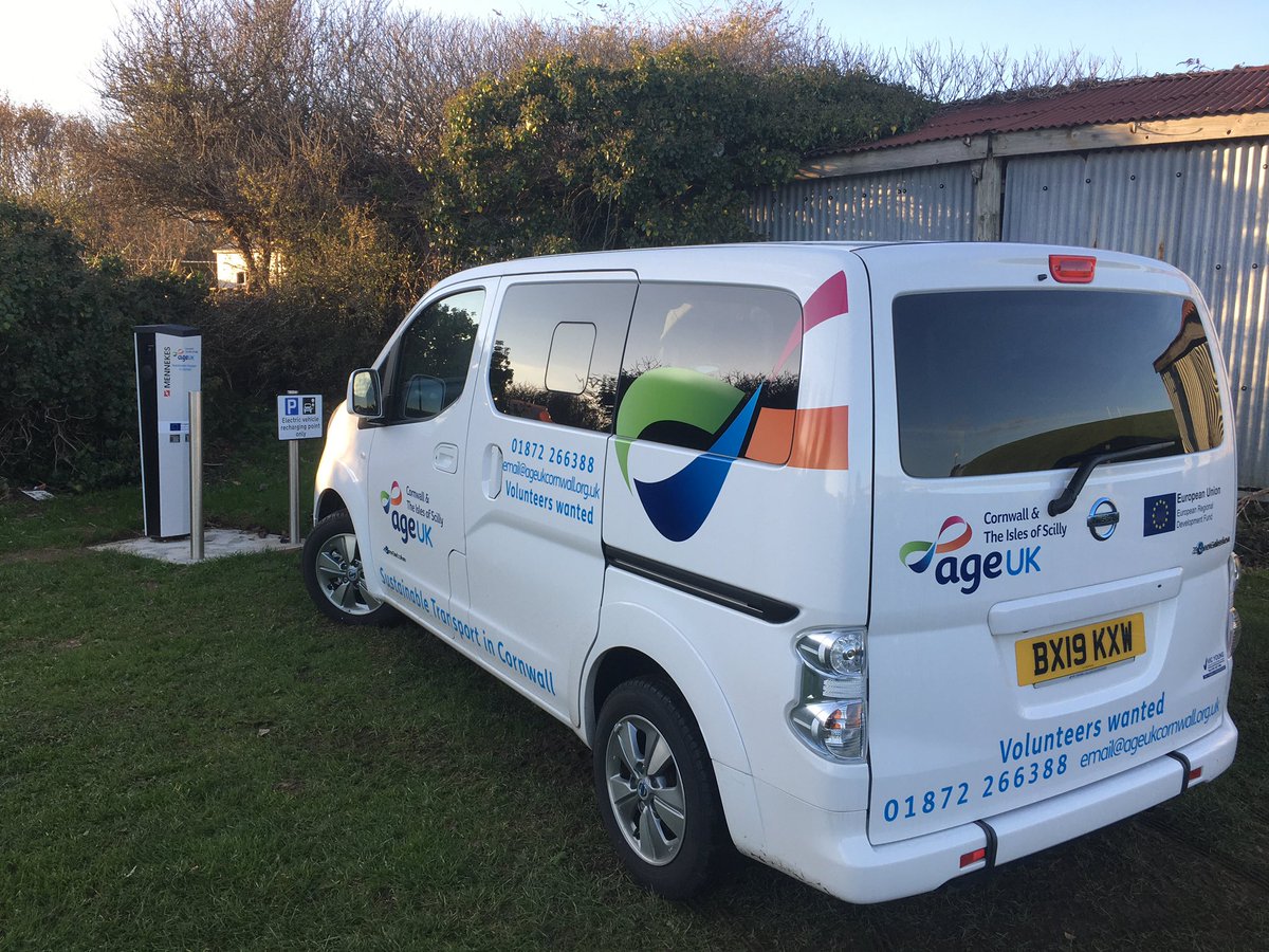 Our Electric Vehicle is raring to go at Newquay Sports &amp; Community Centre. If you would like to find out more about our membership scheme. Contact us on 01872 266388 #sustainabletransport #transportincornwall #ElectricVehicles #socialinclusion #newquay