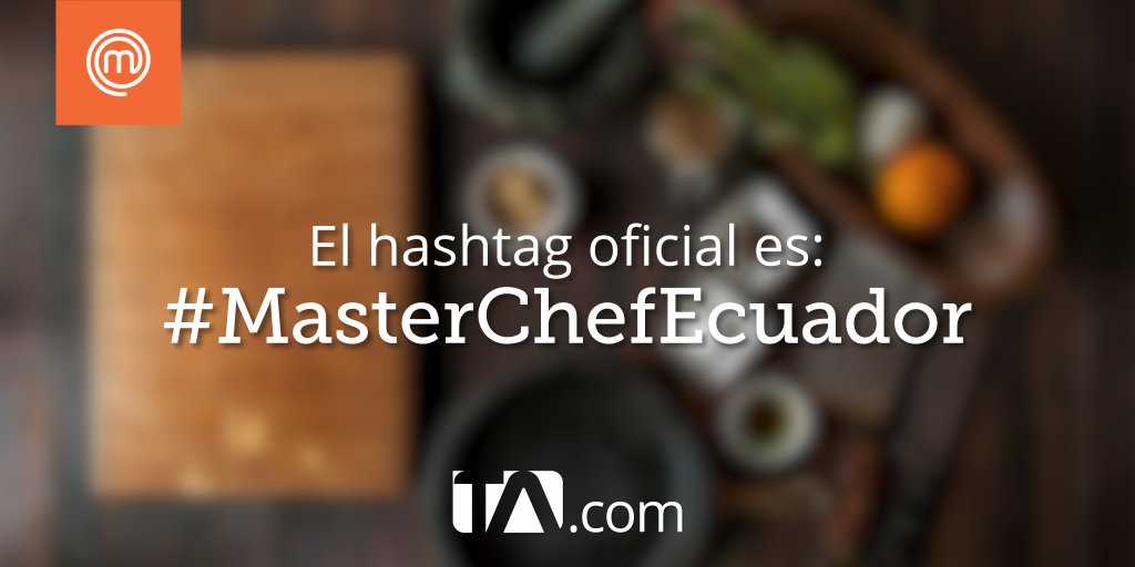 teleamazonasec's tweet photo. Este es el hashtag oficial de #MasterChefEcuador 

Si te perdiste el CAPÍTULO 48 de #MasterChefEcuador ya puedes verlo AQUÍ ->> https://t.co/Ot4LB63z8m https://t.co/CEp6ILtZ7E