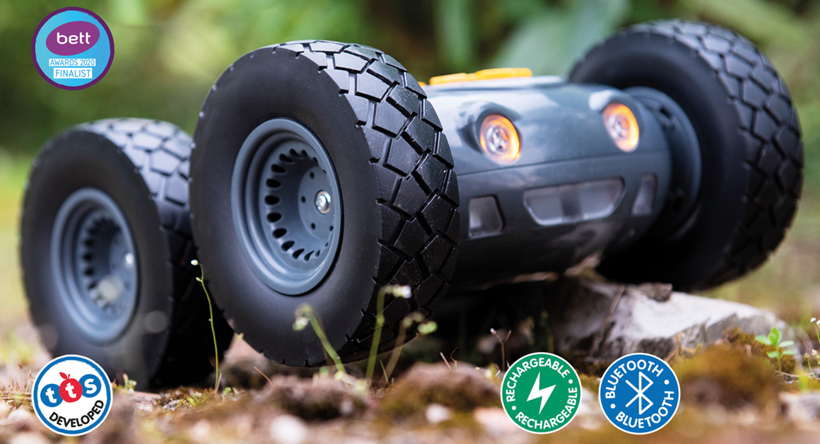 TTSResources's tweet image. Here it is!  The Bot that has got us to the finals of the Bett Award 2019.  Check him out here, there&apos;s 40% in our Black Friday Deals: bit.ly/37AdCKh
#primarycomputing #BETT2020 #primarycoding #ruggedrobot