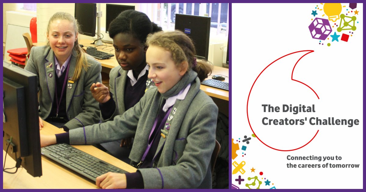 Our Computer Science Club are building apps to help the community as part of their competition entry for The Digital Creators' Challenge. Wish them luck! 
<a href="/VodafoneUKLife/">Vodafone UK Careers</a> <a href="/AppsforGood/">AppsforGood</a> 

You can discover our other co-curricular activities on our website: queenswood.org/life-at-q/co-c…