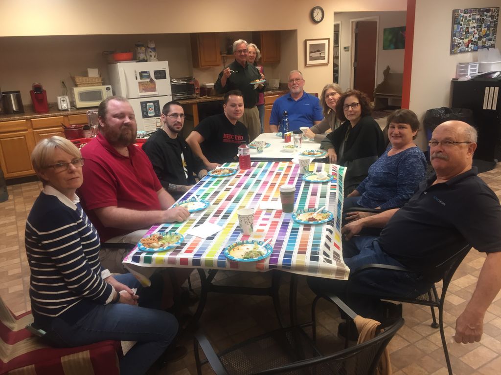 Novachrome's tweet photo. Grateful for this group of people here who make Novachrome what it is. #novachrome #wbe #thankful #grateful #printmakers #signmakers #largeformat #print #printing #largeformat https://t.co/dlgiUbBWrj