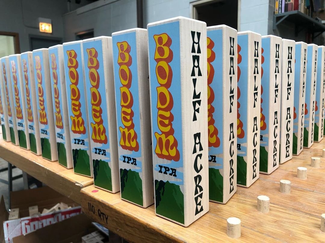 NazdarInks's tweet photo. Tapping into greatness! These cool tap handles from Half Acre Build Co. are screen printed with 4700 Series Water-based Screen Inks.
Learn more about 4700 Series Screen Inks 👉 https://t.co/hNnz49ssEL
#screenink #screenprinting #screenprintingshop #screenprintinglife https://t.co/3HyoprXMFi