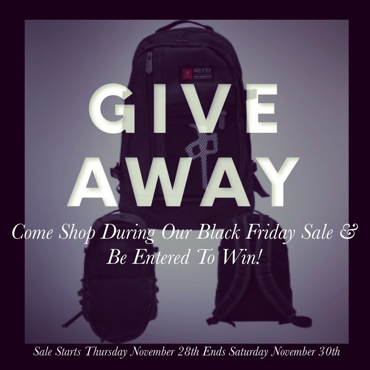 Come Shopping During Our Black Friday Sale And Be Entered To Win A Red Dragon Explorer Backpack With Surprise Gifts Inside!
Each Purchase Earns An Entry!
No Minimum Purchase Required.
Draw Winner Will Be Announced December 1st.