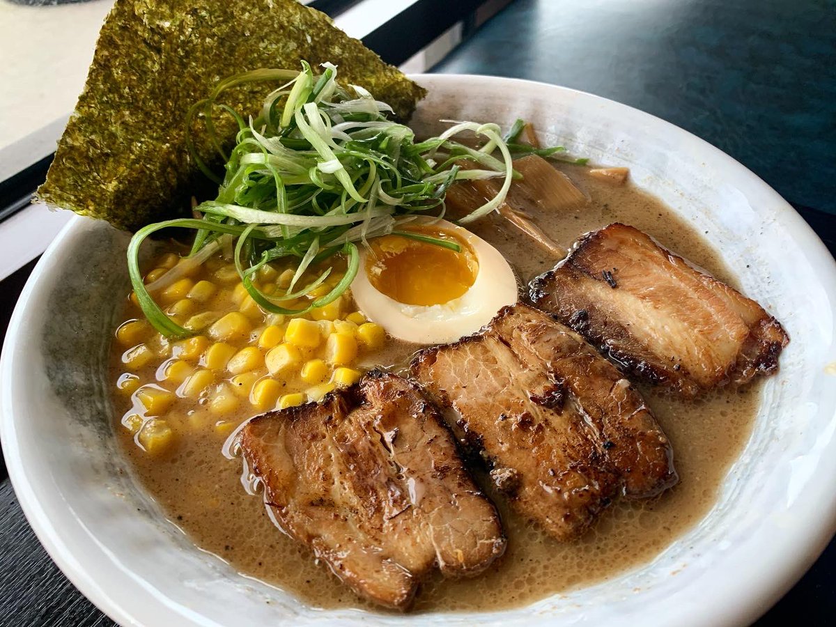 ModuRamen's tweet photo. Miso Ramen
A miso pork bone broth with chashu, soy marinated egg, menma, scallions, naruto, corn, and nori
•
#moduramen #ramen #ramen🍜 #904 #igersjax #eatlocal #jax #jacksonville #yelpjax #supportsmallbusiness #foodporn #japanesefood #miso #misoramen https://t.co/EQCun8dXuu