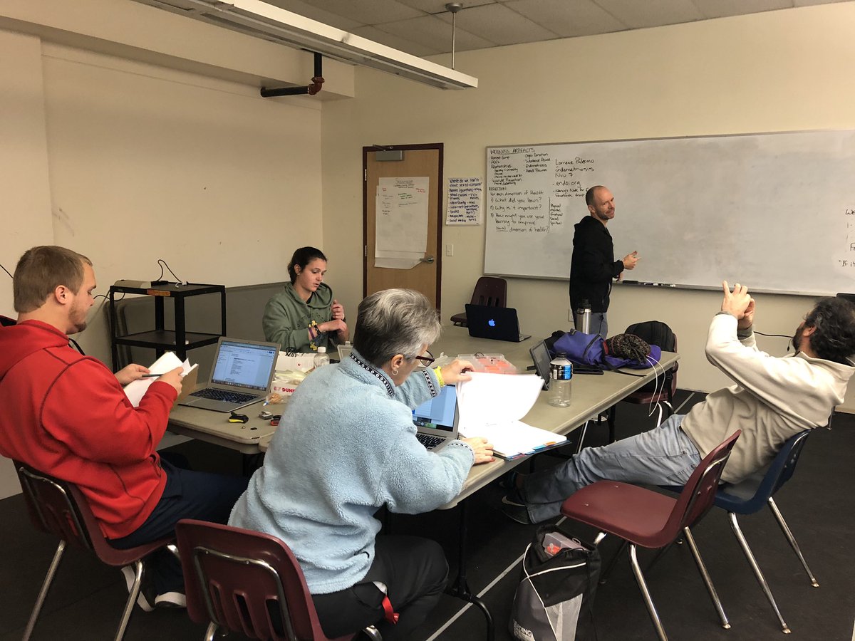 GLWit's tweet photo. #fwsu Physical Educators working on technology integration in PE. #smartpe #bfairfax https://t.co/OWYtIJqyro