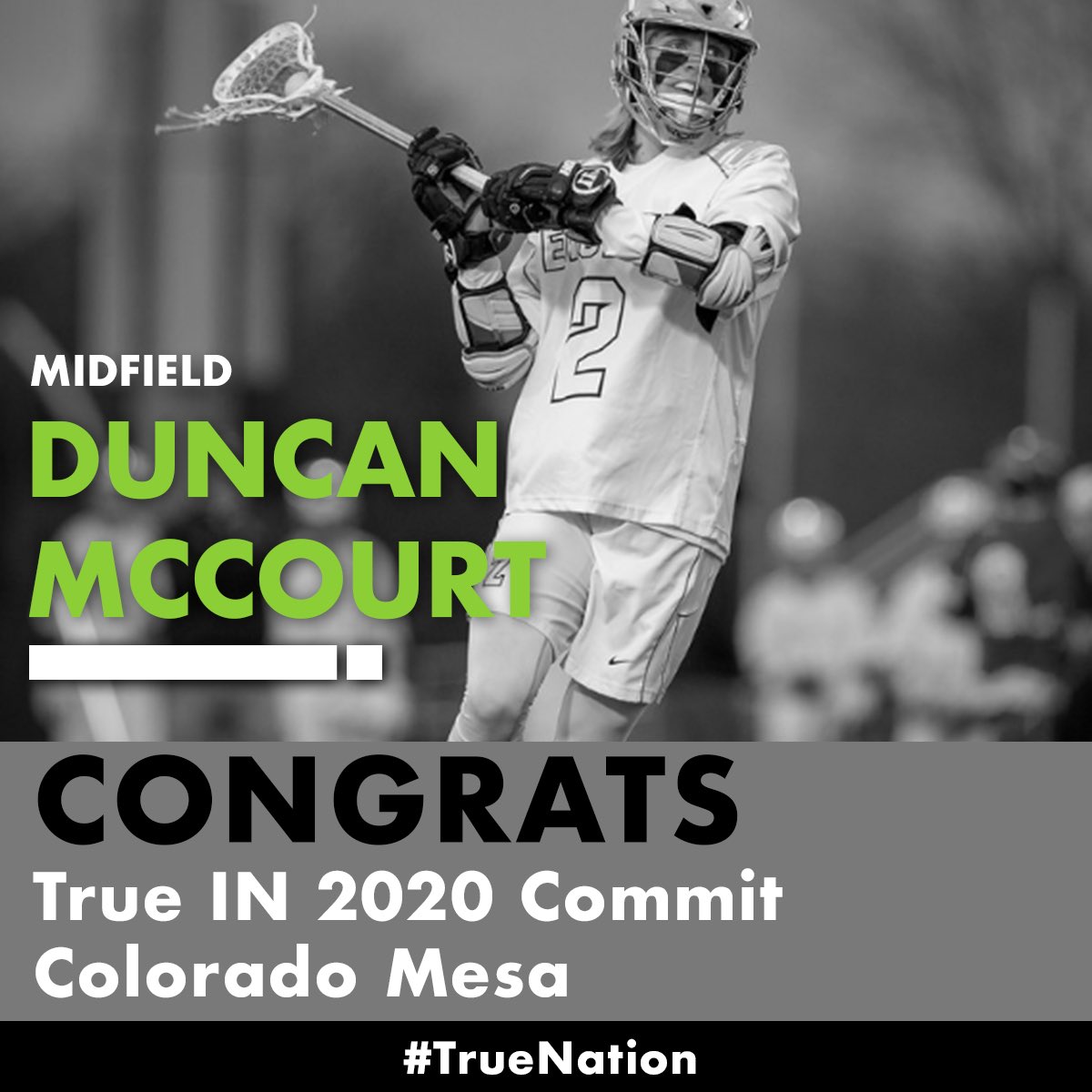 TL_Indiana's tweet photo. Shout out to 2020 Midfielder Duncan McCourt on his commitment to Colorado Mesa - Duncan has played with True for 2 years, and plays his HS lacrosse for @ZVBoysLacrosse #TrueIndiana #Committed #WeTrainMore #TrueNation https://t.co/xrODrj2ZBI