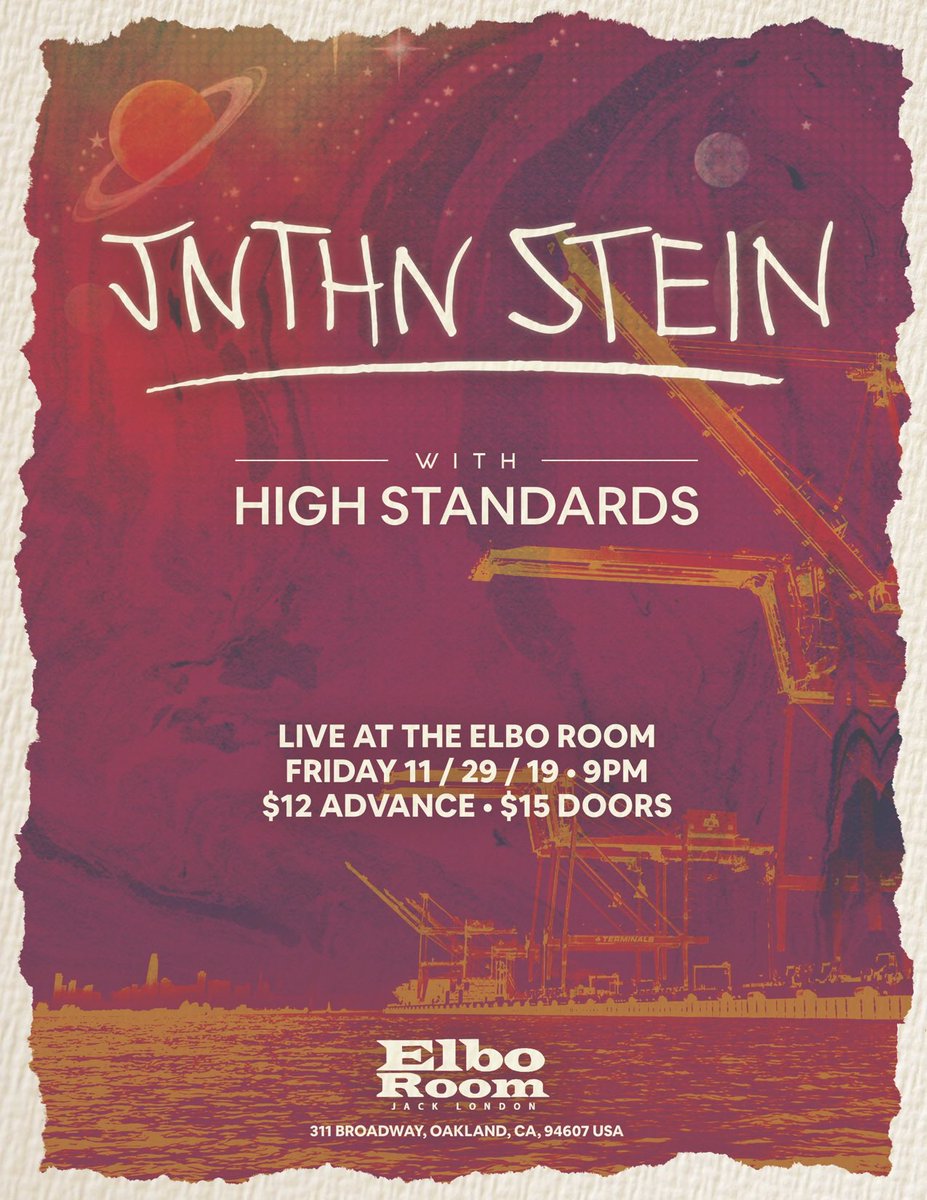 What’s good Oakland. Who’s coming to the show this Fri? 

Get tix bb: eventbrite.com/e/jnthn-stein-…