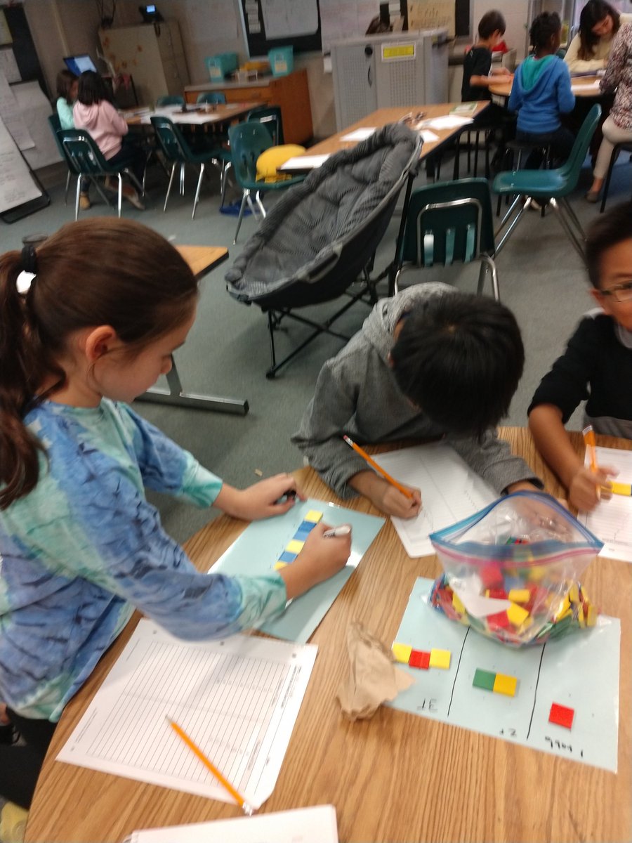 Investigating patterns with third grade using M3 Awesome Algebra!