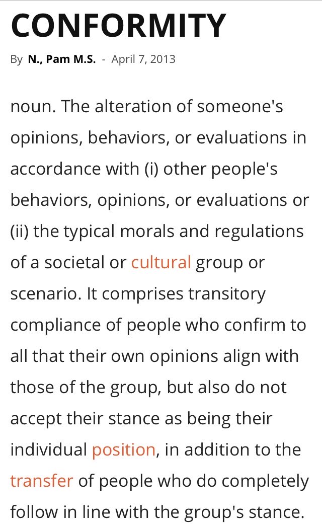  #Q Think for yourself is the antithesis of cult mentality. Whereas, the Globalist cult is rigid conformity. Q promotes nonconformity of thought/behavior in the group. The Globalist cult, rigidly, demands conformity to their concept of social justice & their progressive ideology.