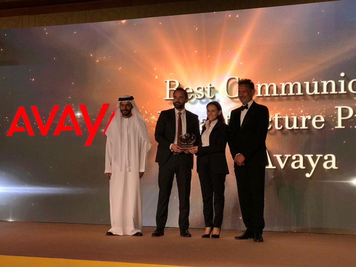 Solangeanasr's tweet photo. Congratulations to #Avaya for winning the Best #communications #infrastructure provider of #choice for #Banks by Banker Middle East. Very proud of how #Avaya is playing a major role in supporting our #customers on their #digitaletransformation journey
#ArtofExperience https://t.co/iwi5Q6965r