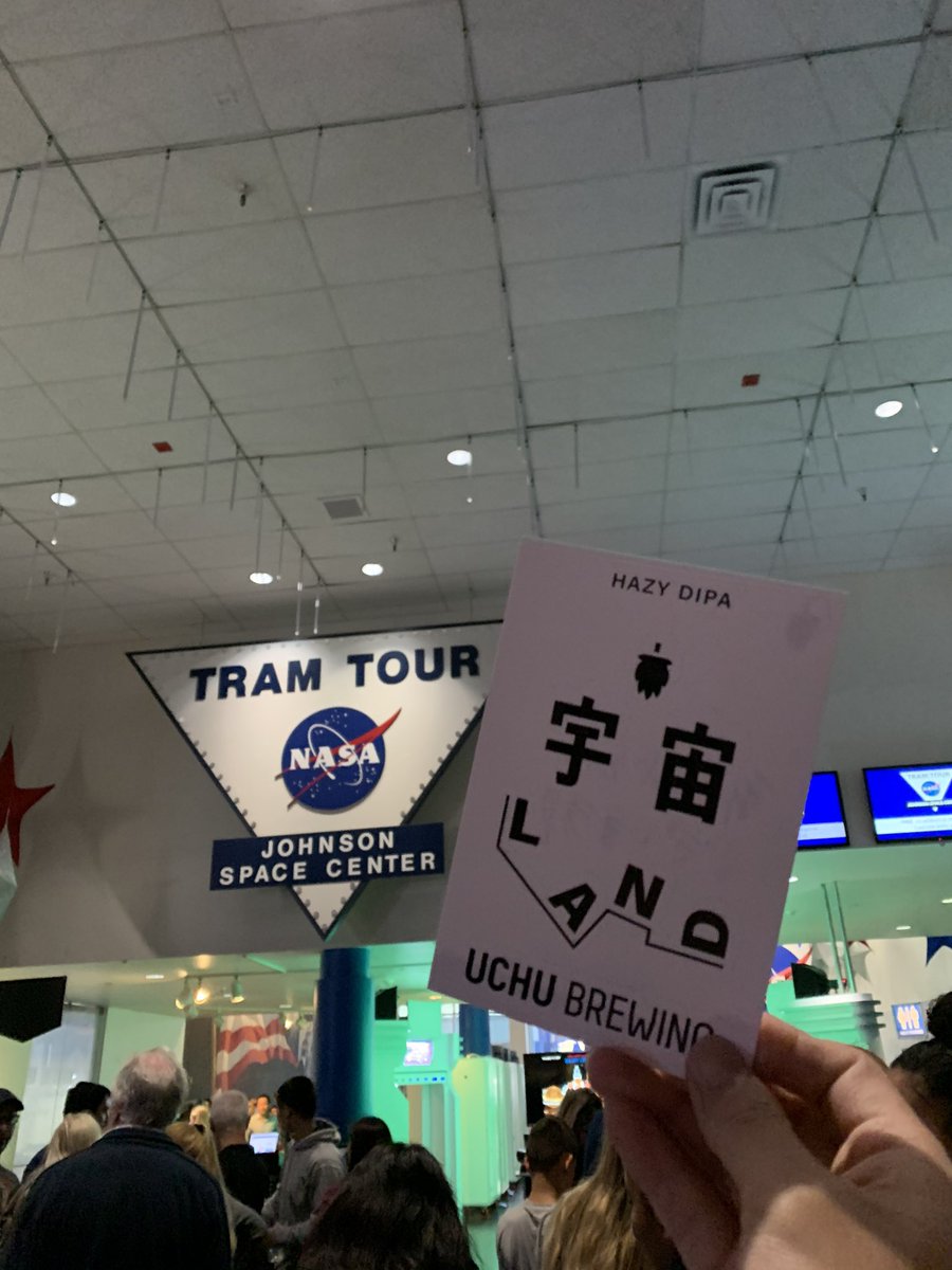 craftdrinkfan's tweet photo. 宇宙LAND と NASA へ
#uchubrewing #nasaspacecenter #NASA https://t.co/nUb4fvM7p0